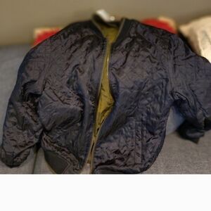 Vince Reversible Khaki Jacket